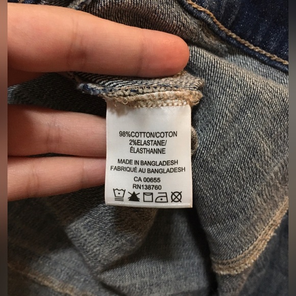 Reitmans Jeans - Denim Vest With Embroidery Detail - 2x - Picture 8 of 8